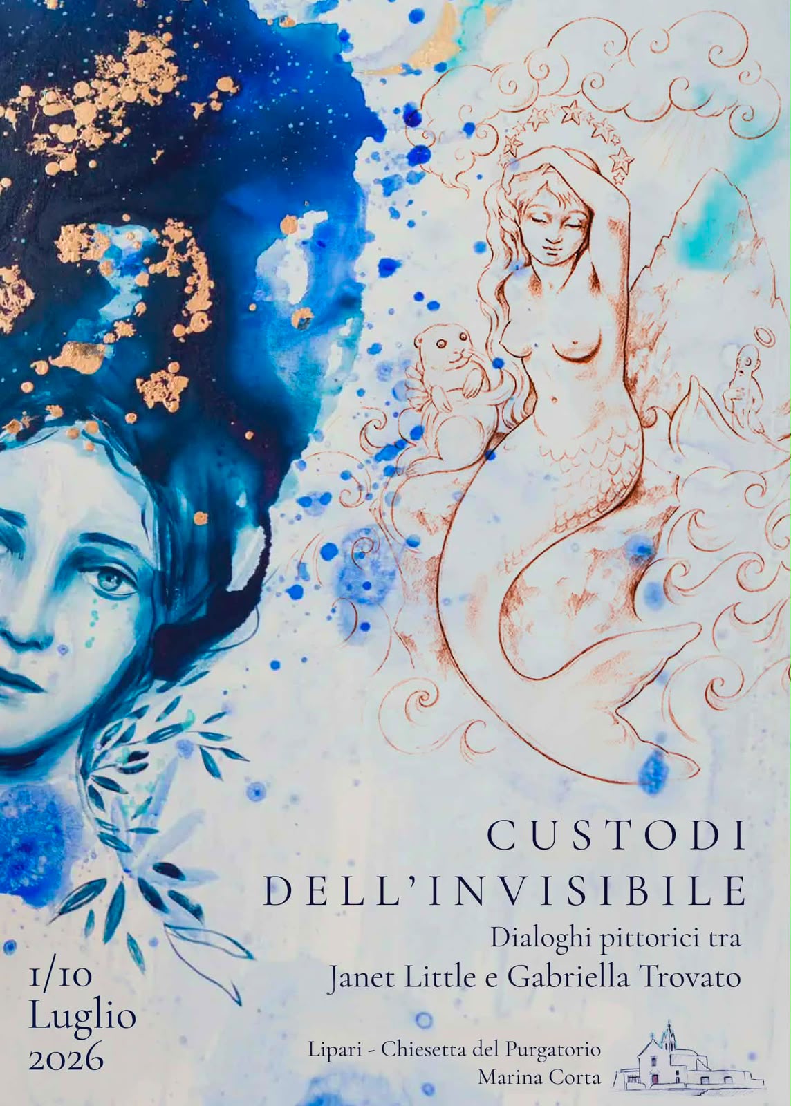 Custodi dell'Invisibile Dialoghi pittorici tra Janet Little e Gabriella Trovato